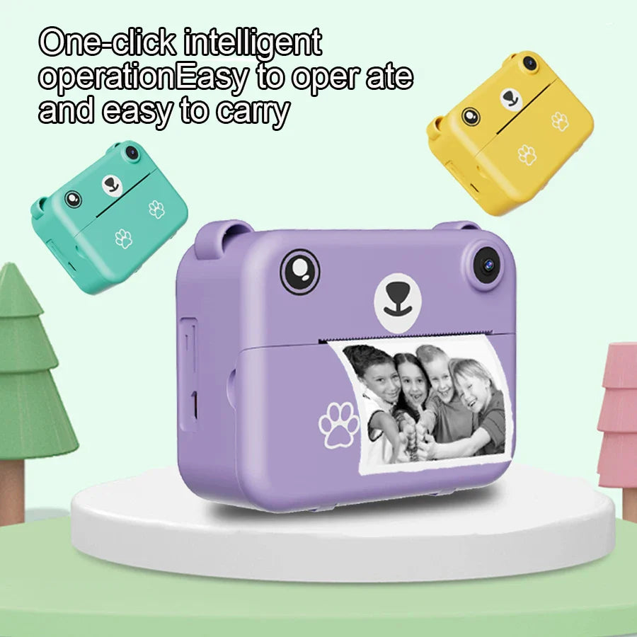 Digital Camera Instant Print Photo 1080P HD Video Recorder