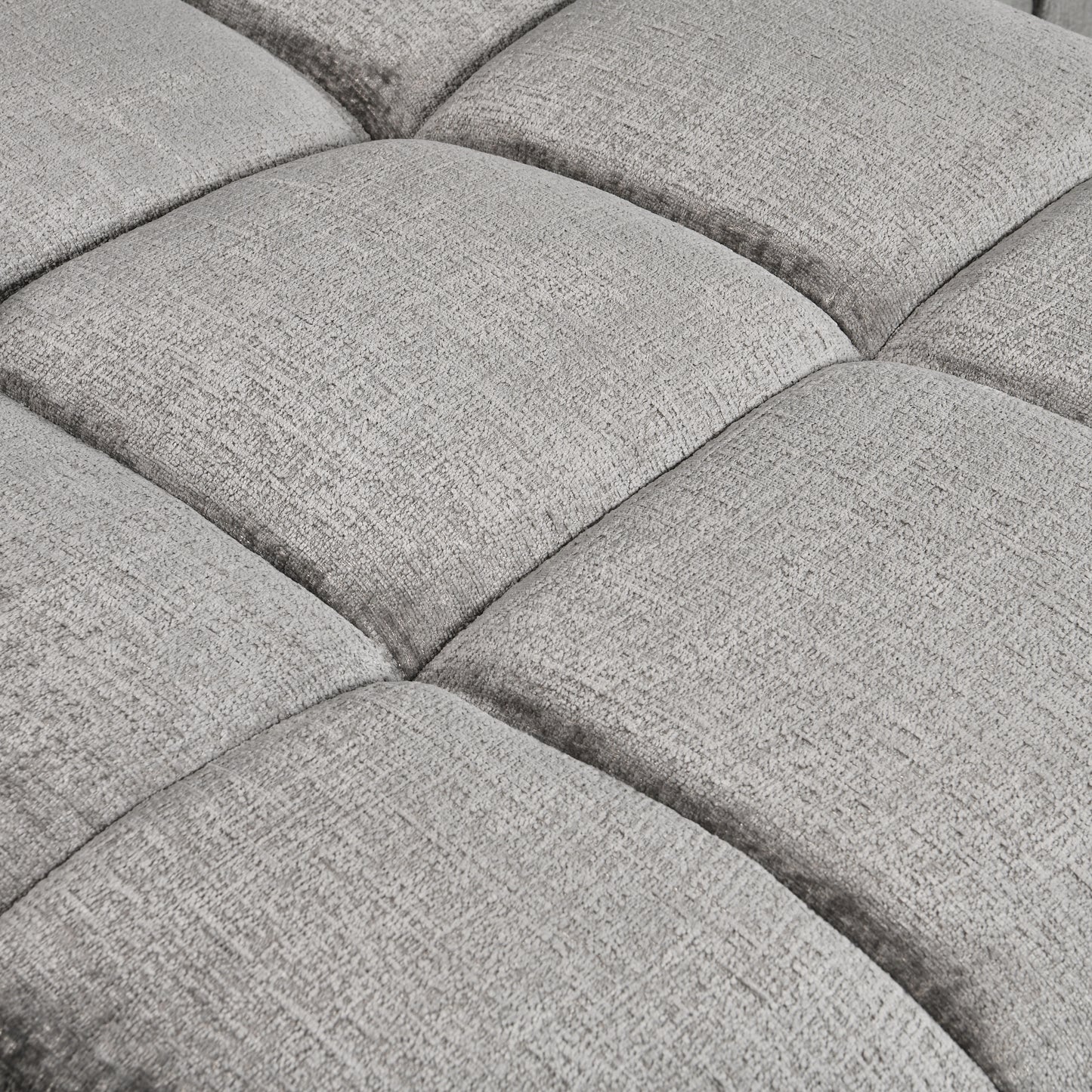 Shanghai Luxury Sofabed Grey Fabric U Shape Corner Sofa