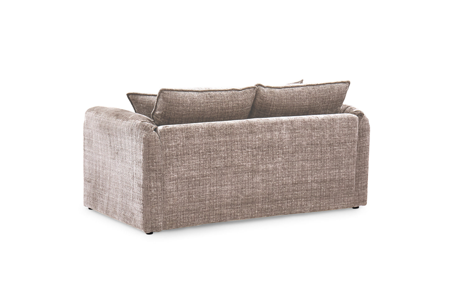 Solaya Beige Fabric 2 Seater Sofa