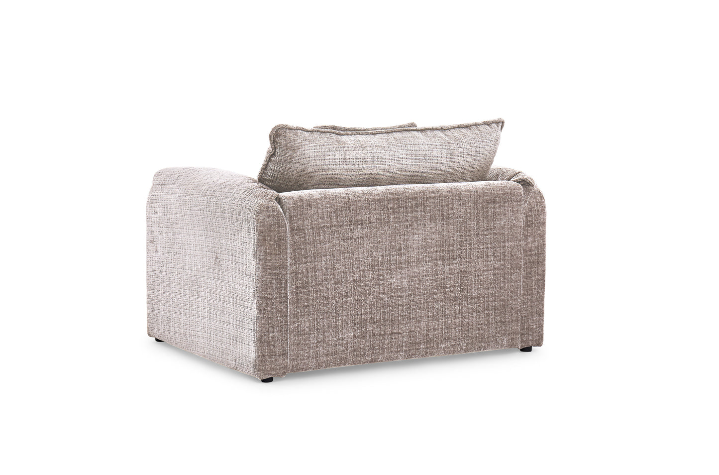 Solaya Beige Fabric Armchair