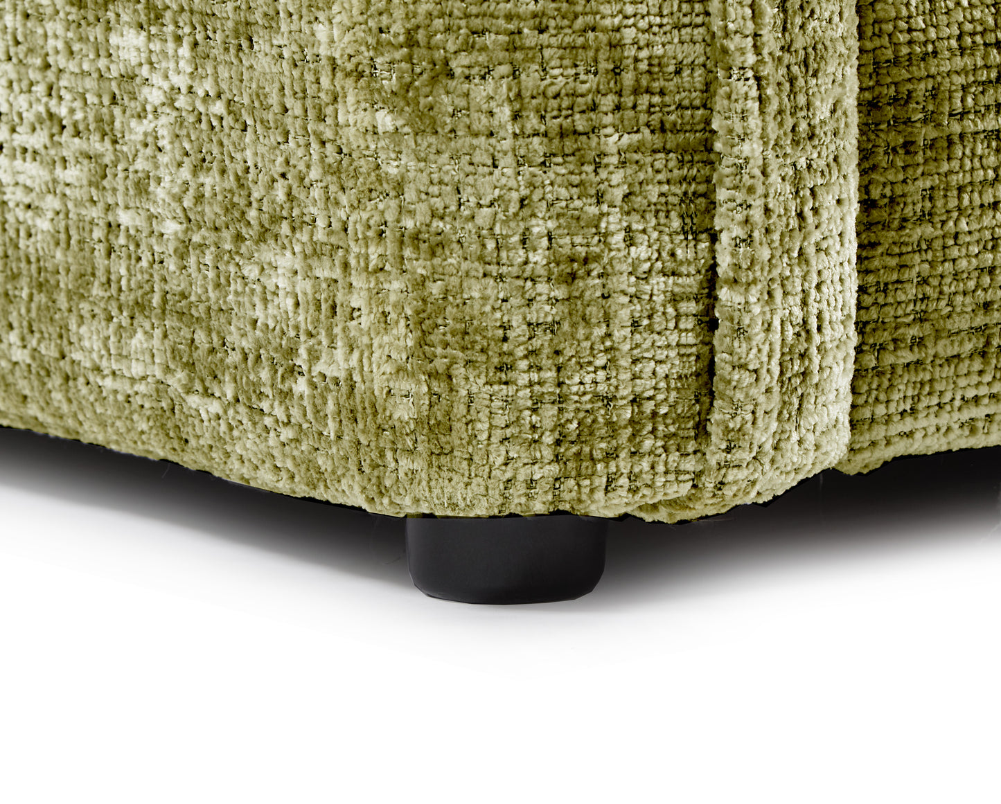 Solaya Green Fabric 2 Seater Sofa