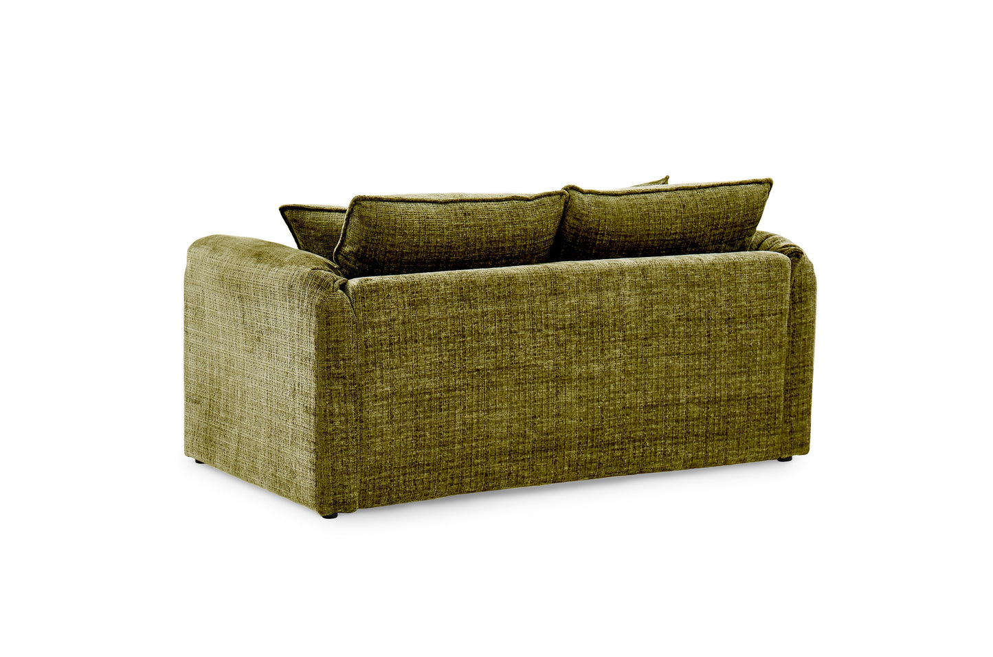 Solaya Green Fabric 2 Seater Sofa