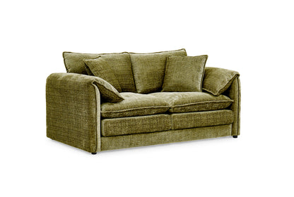 Solaya Green Fabric 3+2 Sofa Suite
