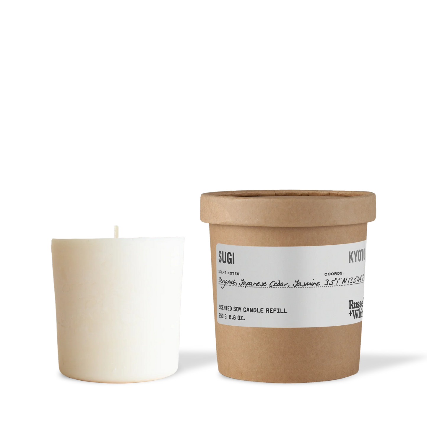 Sugi 250g Scented Soy Candle Refill