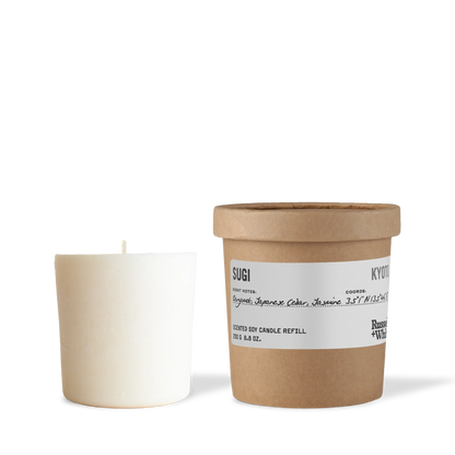 Sugi 250g Scented Soy Candle Refill