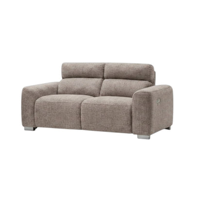 Toronto Electric Recliner Beige Fabric 3+2 Sofa Suite
