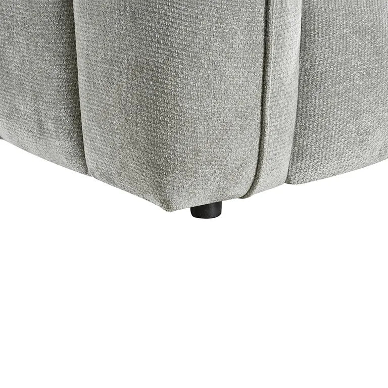 Venice Grey Fabric 2 Seater Sofa