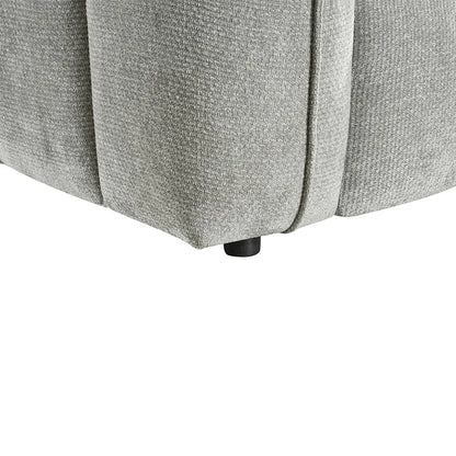 Venice Grey Fabric 2 Seater Sofa