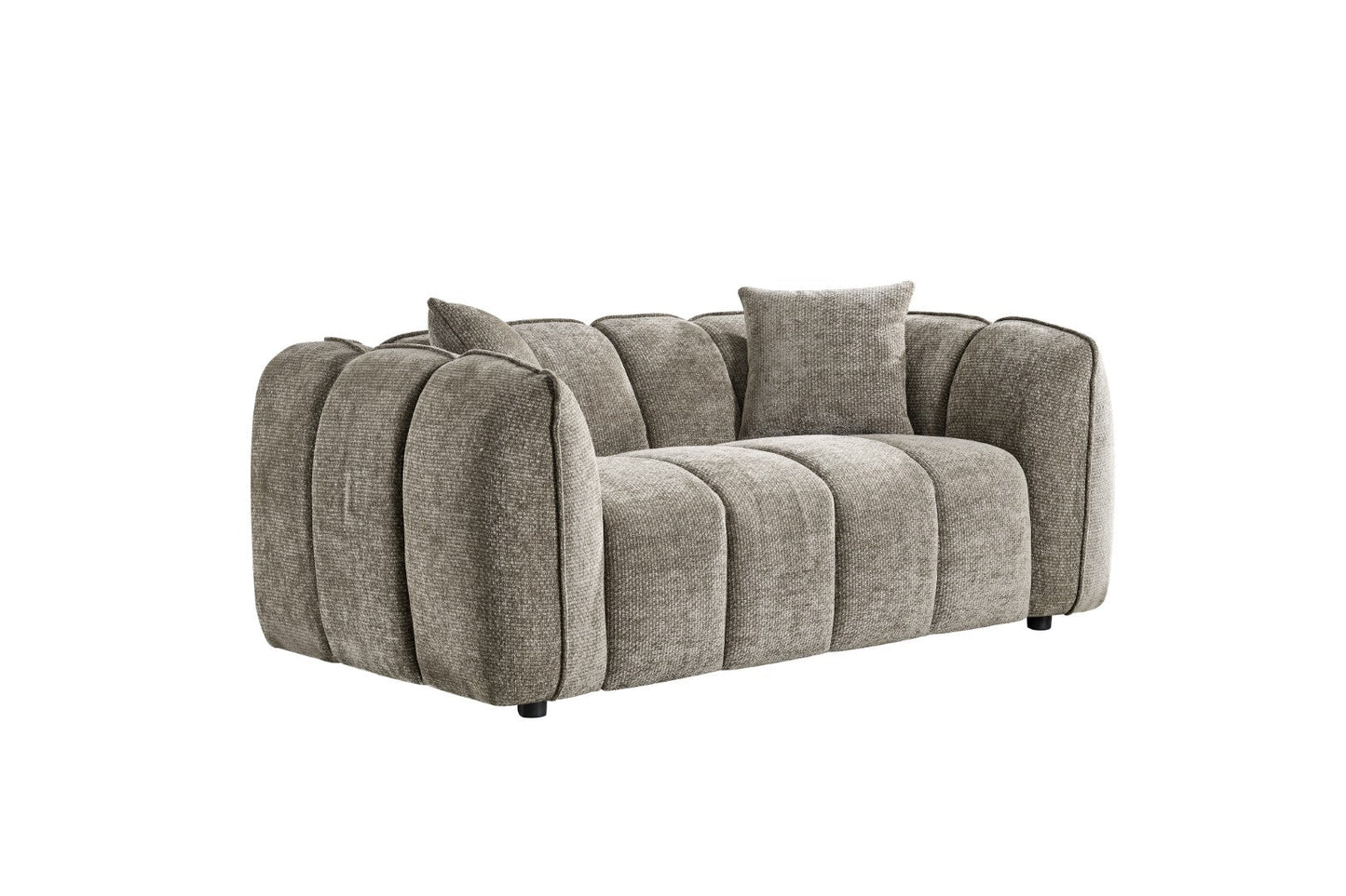 Venice Mocha Brown 2 Seater Sofa
