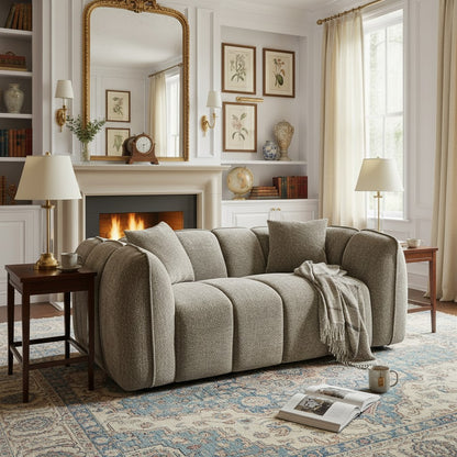 Venice Mocha Brown 2 Seater Sofa