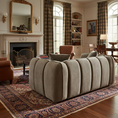 Venice Mocha Brown 2 Seater Sofa