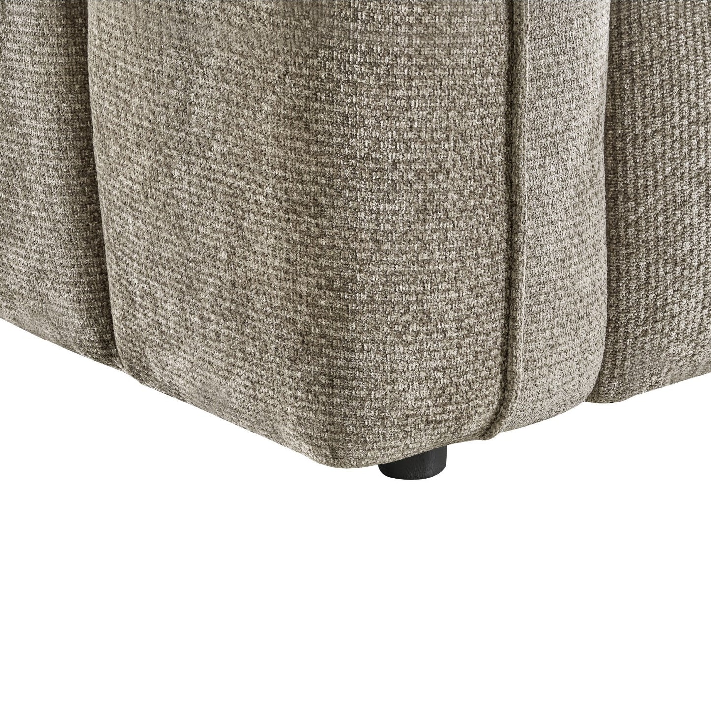 Venice Mocha Brown Fabric Armchair