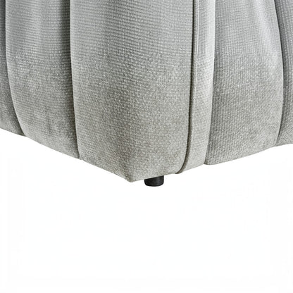 Venice Grey Fabric Armchair