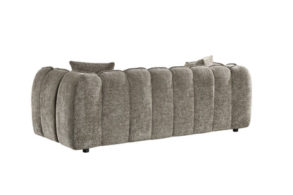 Venice Mocha Brown 3 Seater Sofa