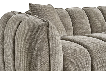 Venice Mocha Brown 2 Seater Sofa