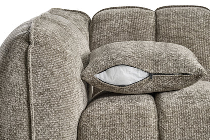 Venice Mocha Brown 3 Seater Sofa