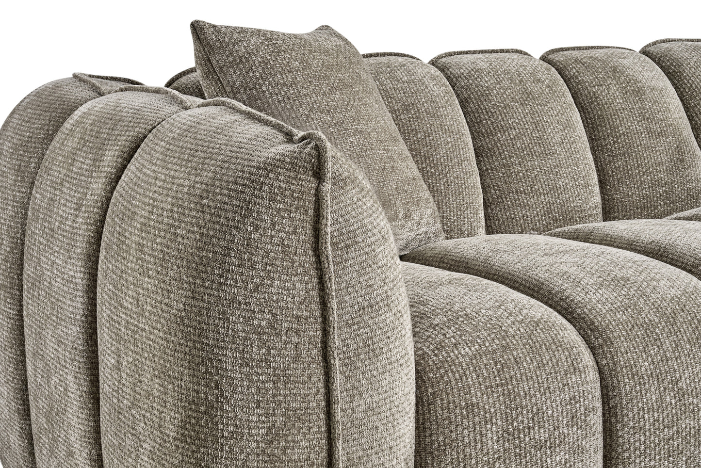 Venice Mocha Brown 3 Seater Sofa