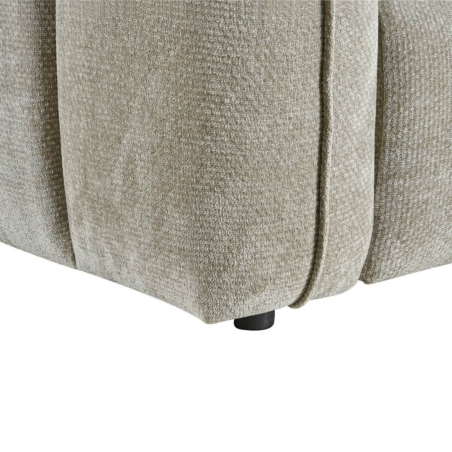 Venice Beige Fabric Armchair