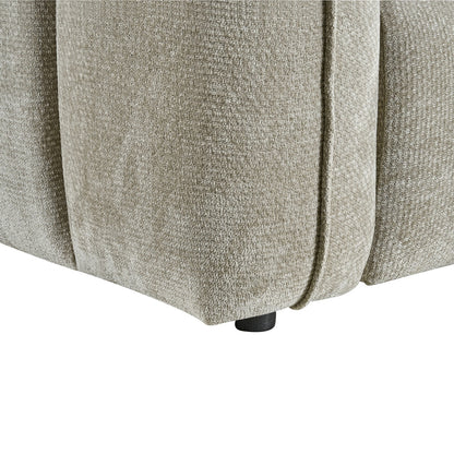 Venice Beige Fabric Armchair