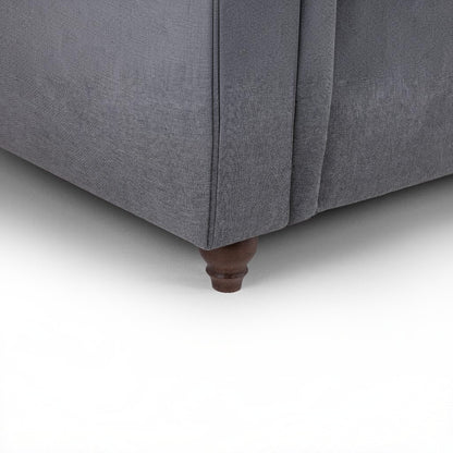 Windsor Fullback Grey Fabric 2 Seater Sofa