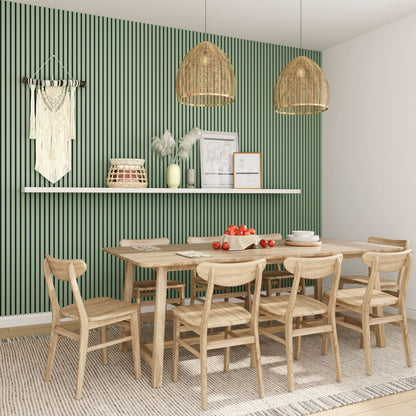 Acoustic Wall Panels in Vintage Sage Green with Black Backing