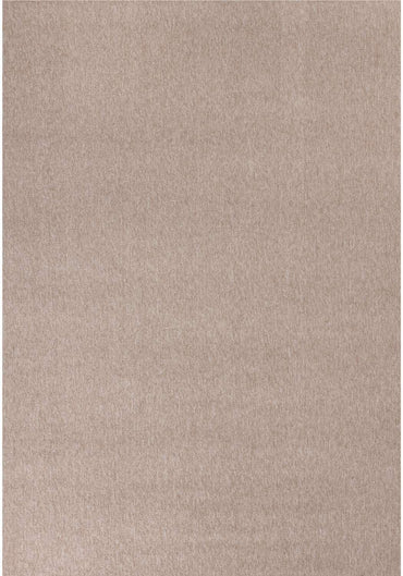 Flex Beige Low Pile Solid Rug
