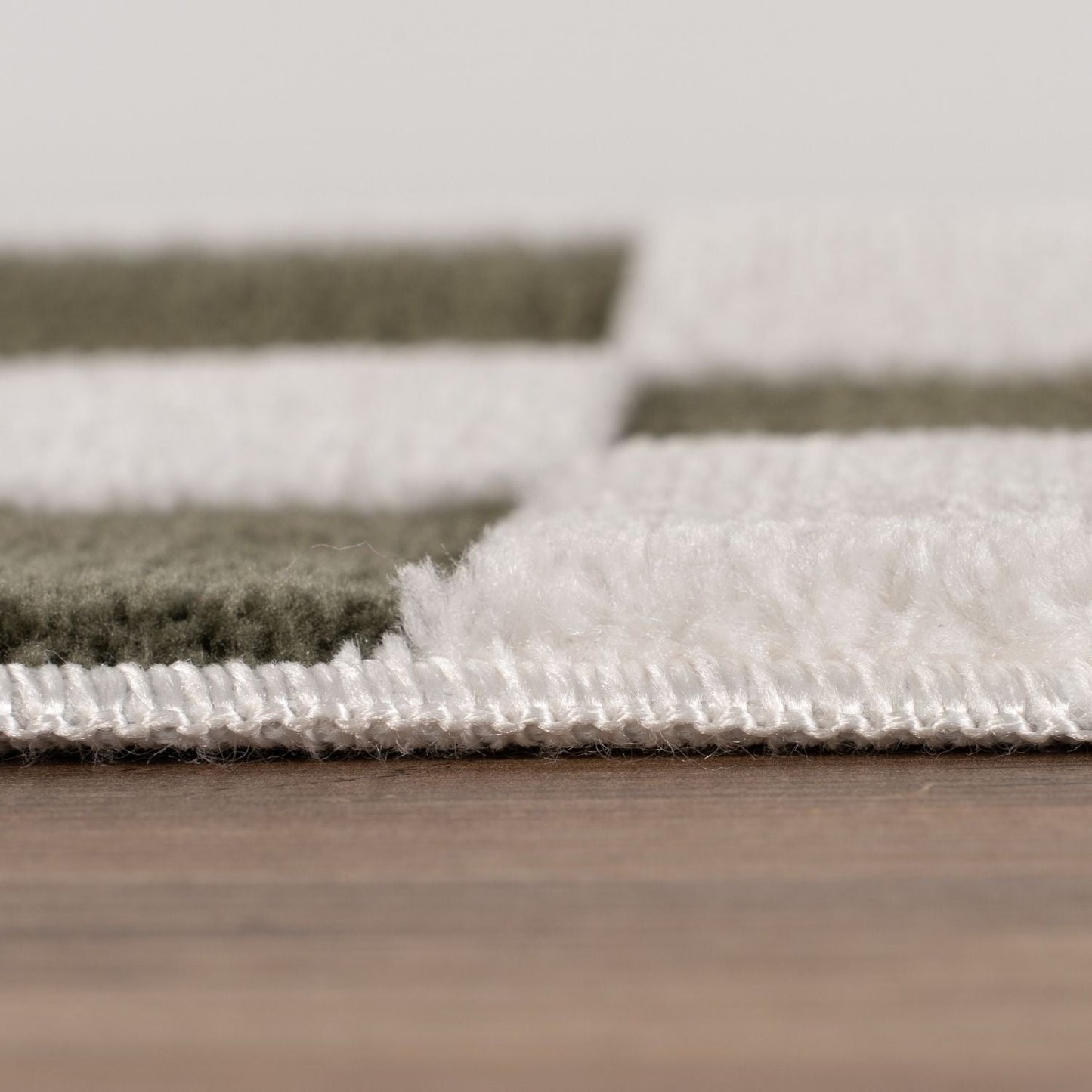 Loft Checkerboard Green Rug