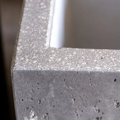 Cubrosa | Onyx Dusk – 30cm Medium Concrete Square Planter – 14L Cube Plant Pot