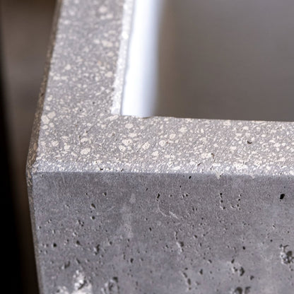 Cubrosa | Onyx Dusk – 70cm Extra Large Concrete Square Planter – 246L Block Plant Pot