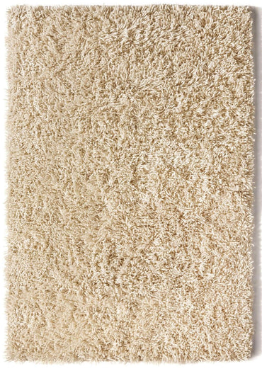 Imperial Ivory Shaggy Pile Wool Rug