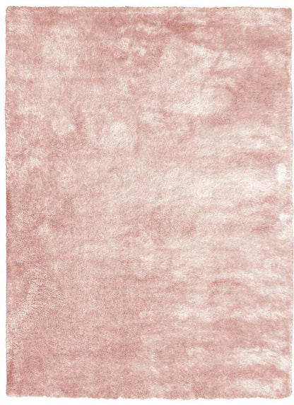 Shimmer Pink Supersoft Shaggy Rug | ODS33
