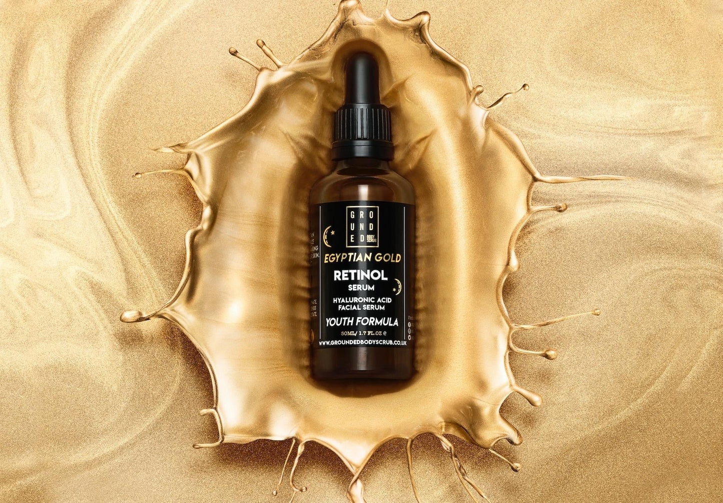Egyptian Gold Retinol Face Serum - Anti ageing skincare