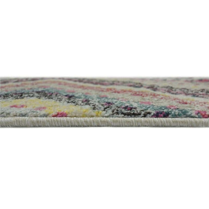 Villa Multicolour Diamond Rug