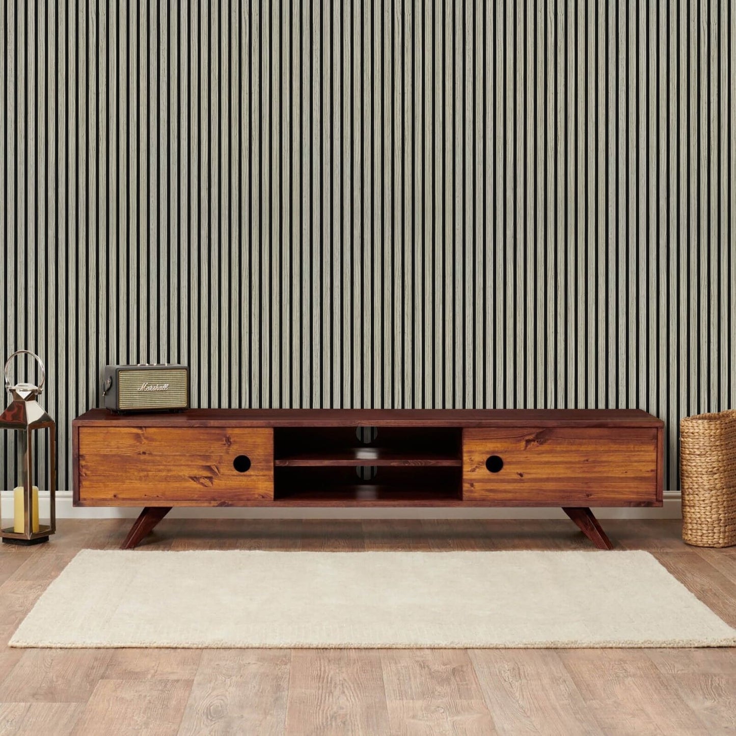 Grey Oak Acoustic Wall Panels