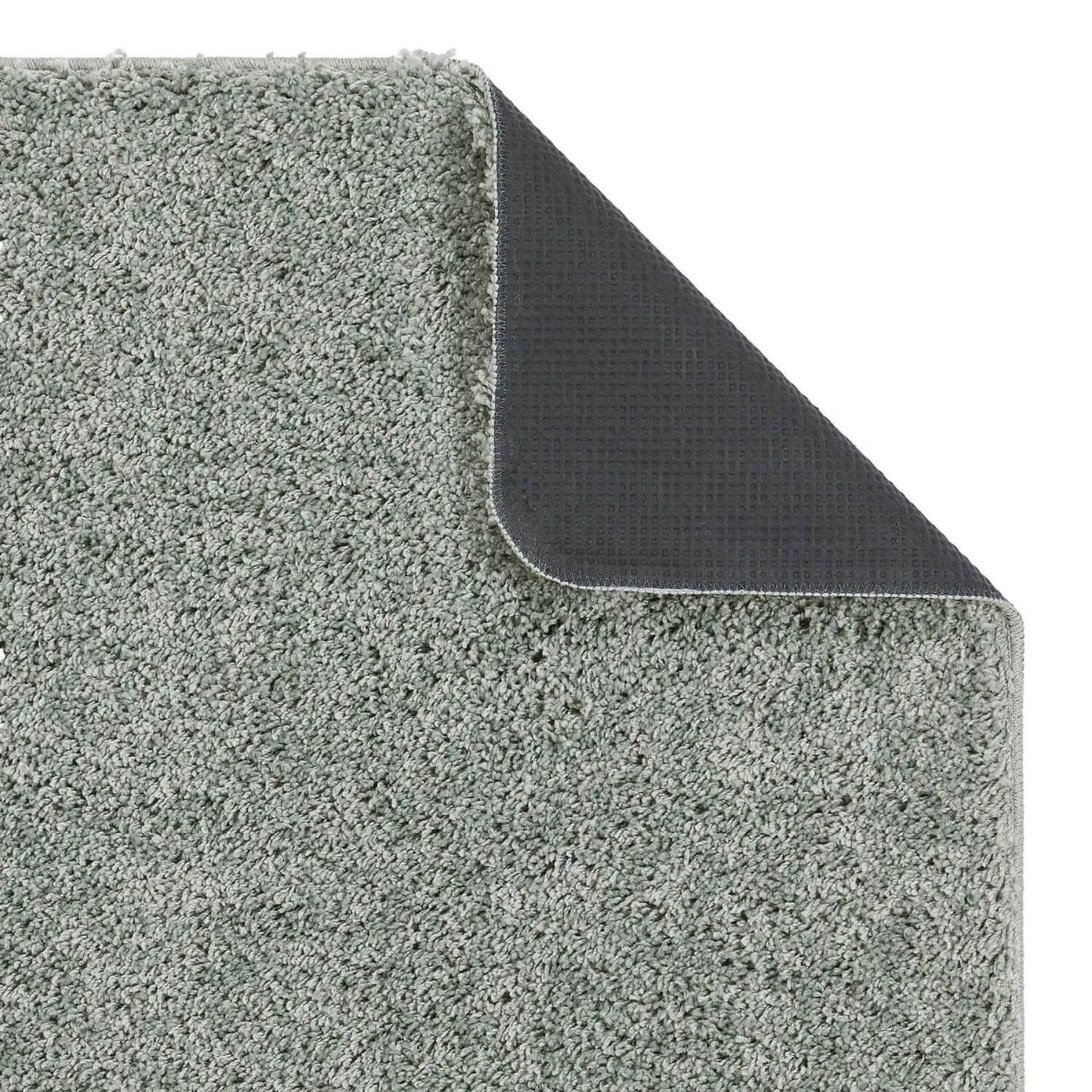 Washable Ghost Grey Shaggy Rug