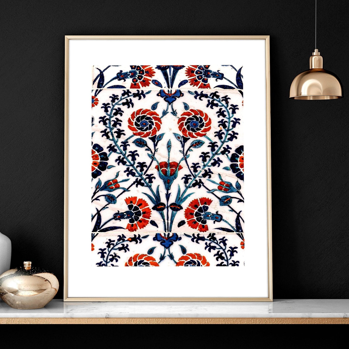 Islamic Art and geometry | set of 3 Bedroom wall art