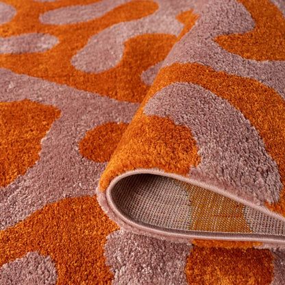 Joli Doodle Orange & Pink Rug