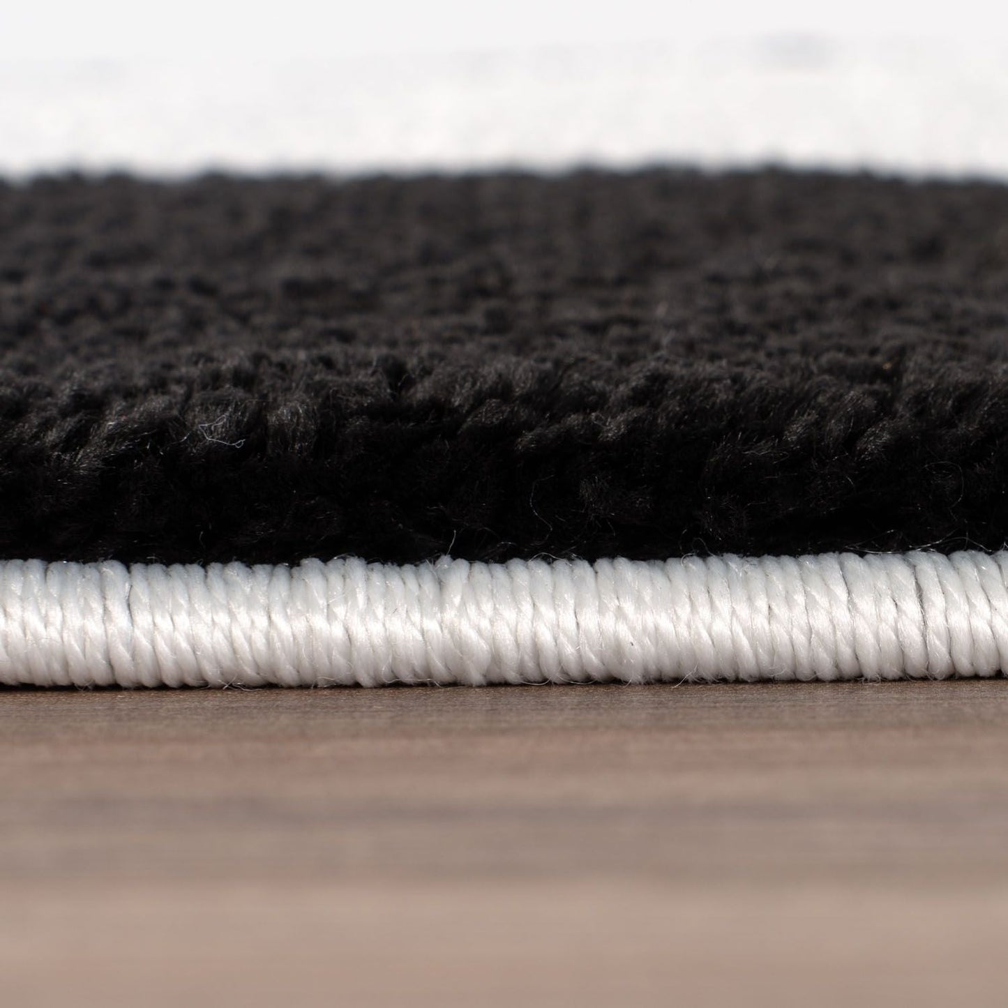 Joli Checkered Black & White Rug