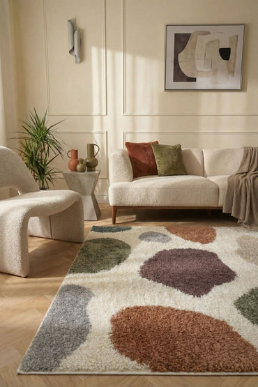 Moodi Shaggy Multicolour Mingle Rug