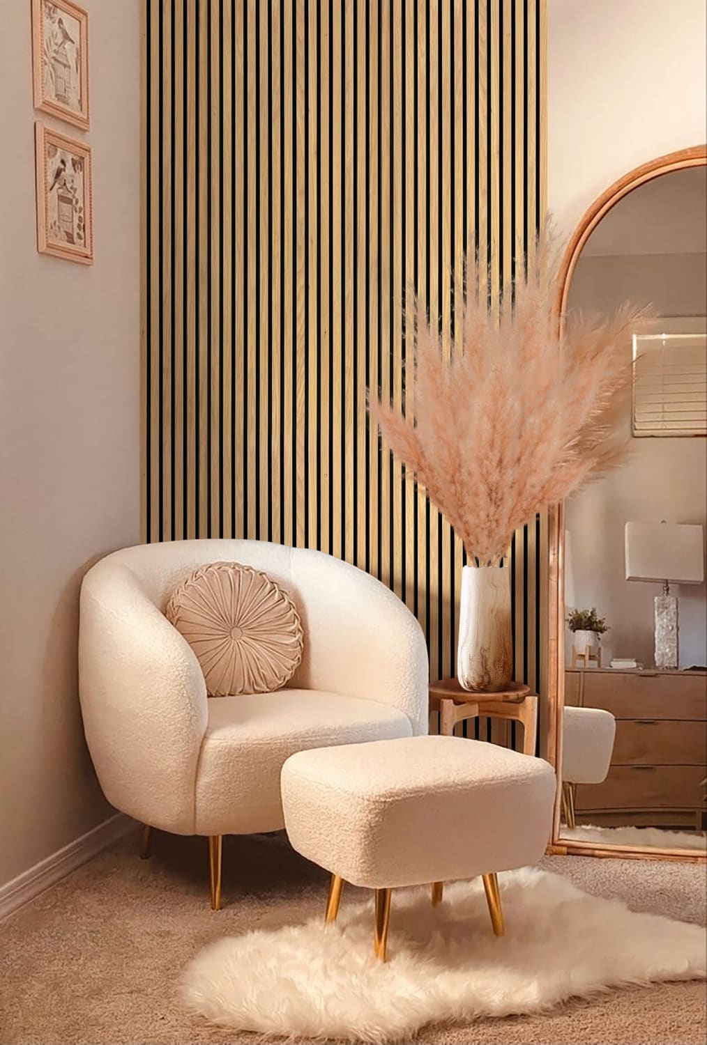 Natural Oak Acoustic Wall Panels