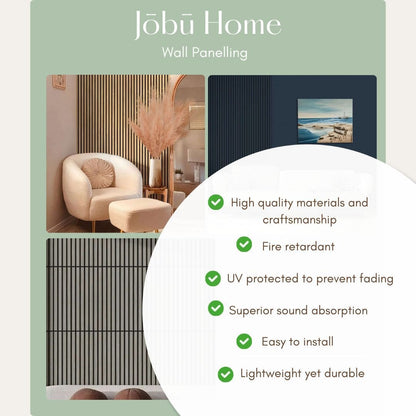 Natural Oak Acoustic Wall Panels