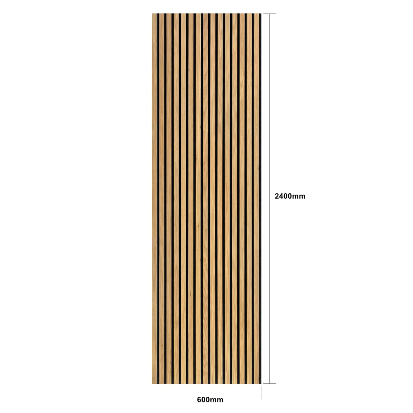 Natural Oak Acoustic Wall Panels