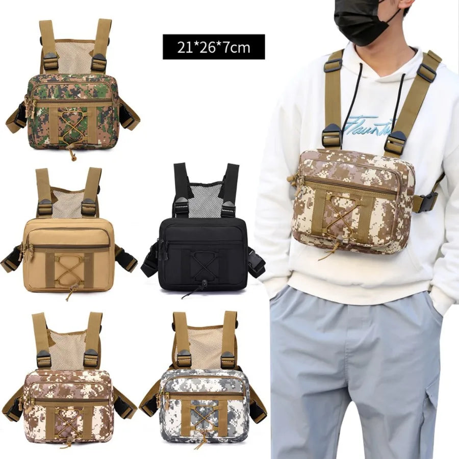 Tactical Chest Bag- Outdoor Tooling Vest