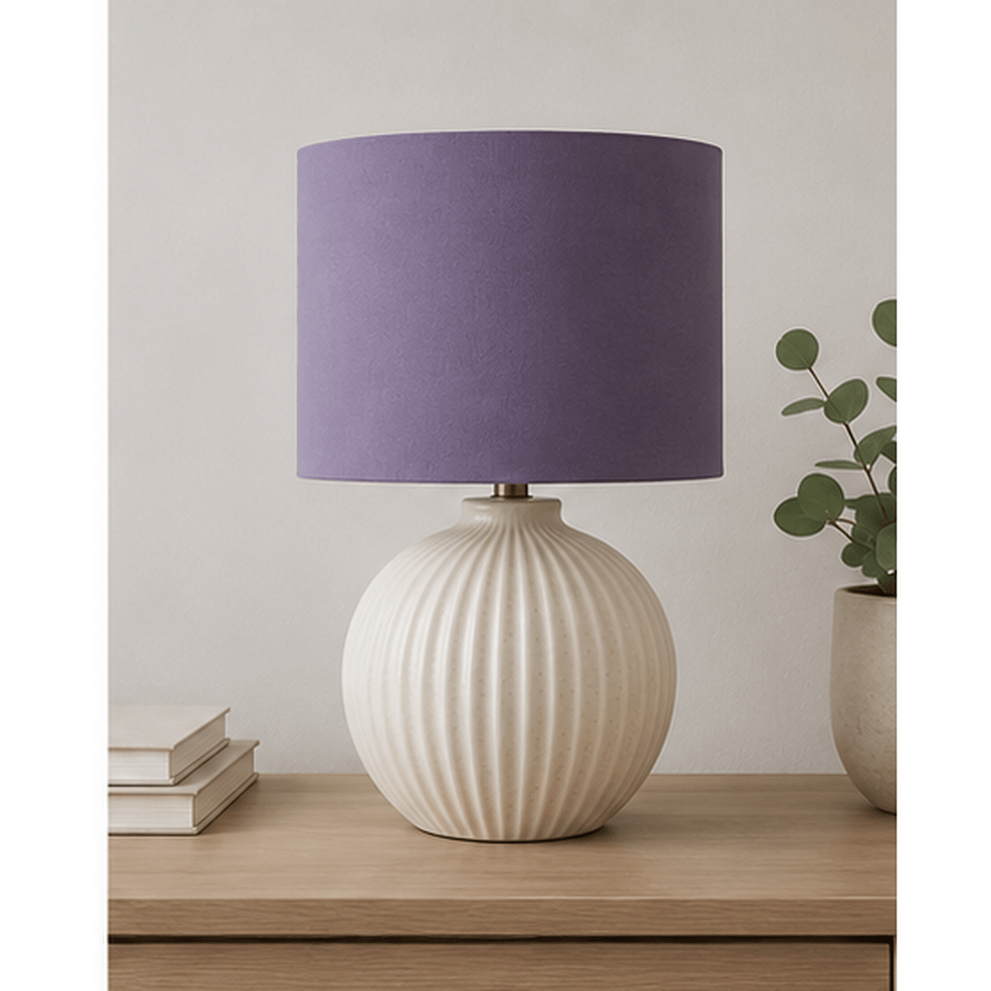 Plain Aubergine  Lampshade, Purple Ceiling or Table Lamp Shade
