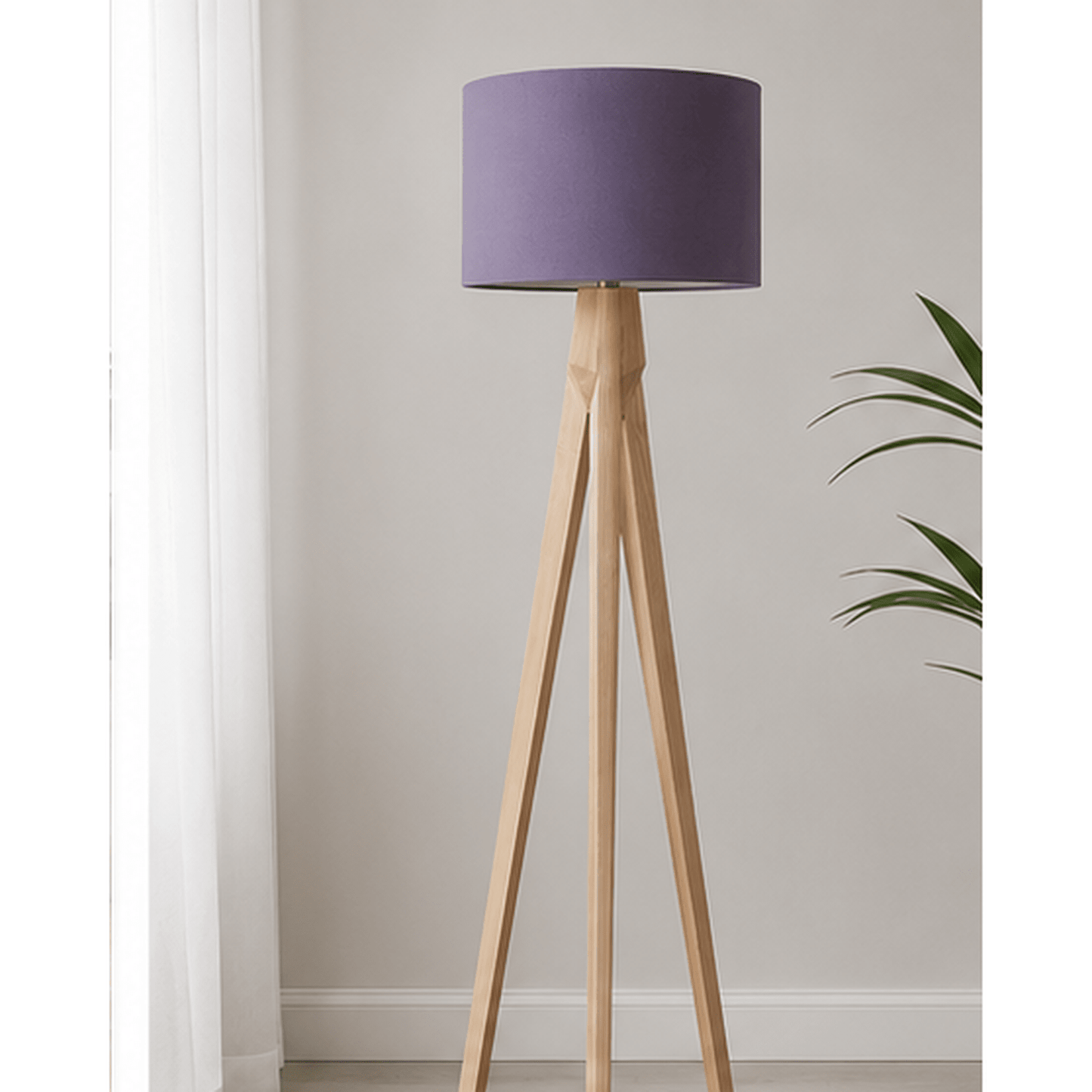 Plain Aubergine  Lampshade, Purple Ceiling or Table Lamp Shade