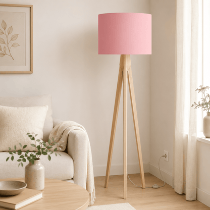 Plain Dusty Rose Lampshade, Pink Ceiling or Table Lamp Shade