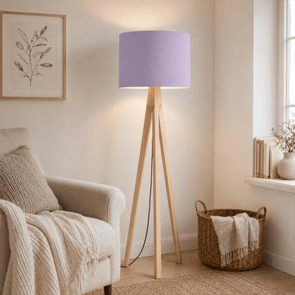 Plain Lavender Lampshade, Lilac Ceiling or Table Lamp Shade