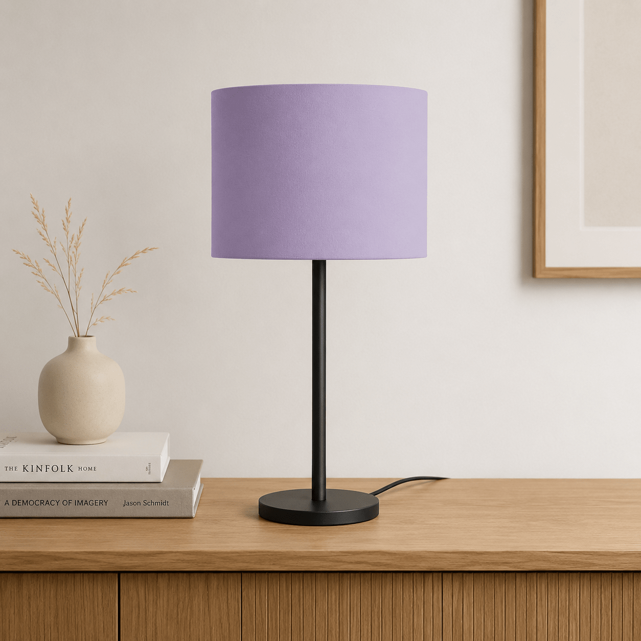 Plain Lavender Lampshade, Lilac Ceiling or Table Lamp Shade