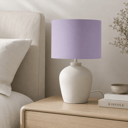 Plain Lavender Lampshade, Lilac Ceiling or Table Lamp Shade