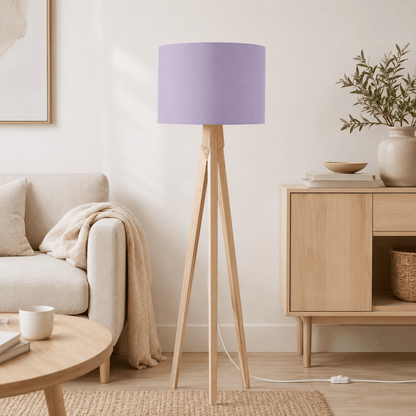 Plain Lavender Lampshade, Lilac Ceiling or Table Lamp Shade